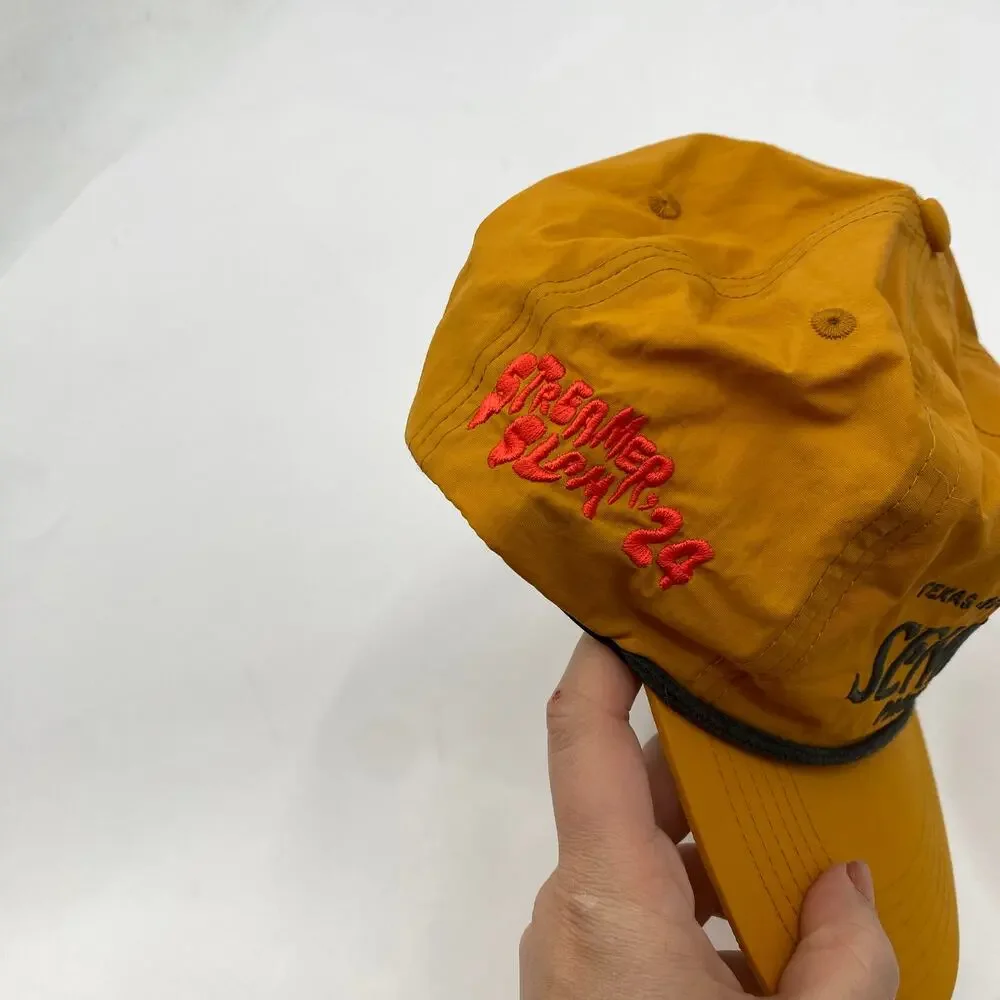 Sendero Provisions yellow golden nylon hat